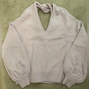 Women's V-Neck Sweater - Lavender